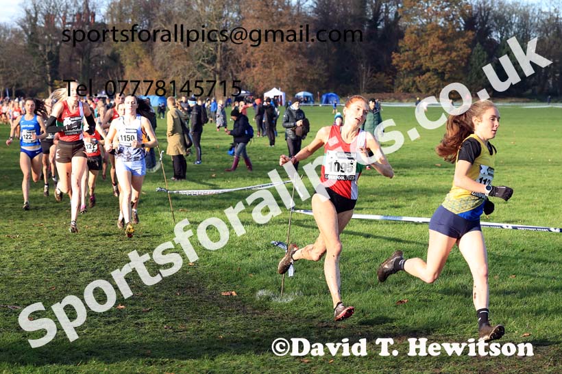 Senior Women and Under-23s, 2023 British Athletics Cross Challenge, Sefton Park, Liverpool. Photo: David T. Hewitson/Sports for All Pics